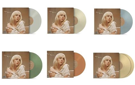 happier than ever vinyl variants.